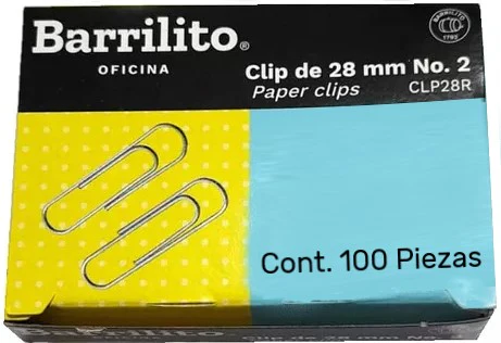 Clips  c/100  Estandar Barrilito® [Caja] - Image 4