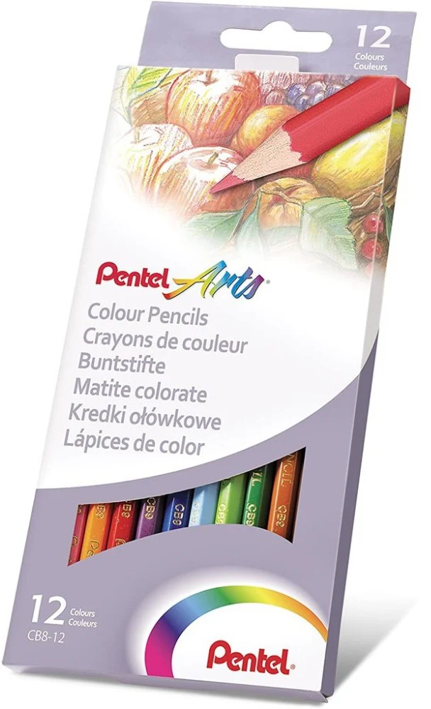 Color de Madera Largos  Colores Arts® Hexagonal Pentel® [Estuche]