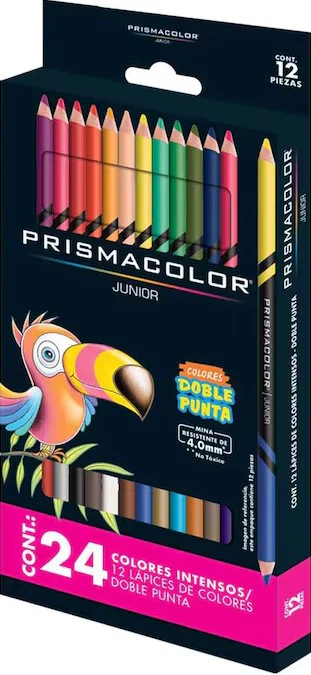 Color de MaderaDoblePunta Junior PRISMACOLOR® [Estuche] - Image 2
