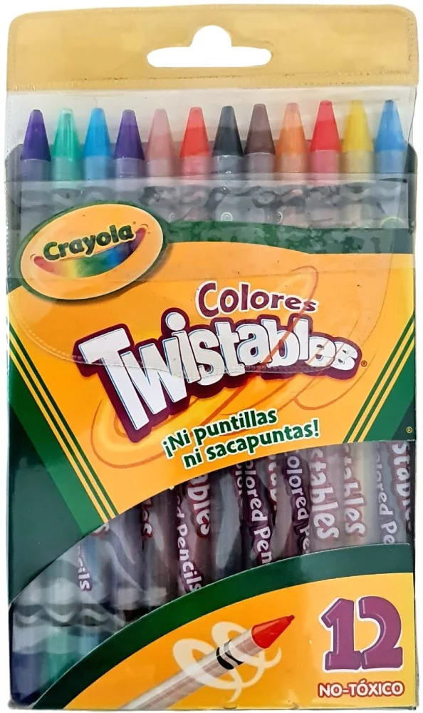 Color SinMadera Twistable  Colores  Redondo Crayola® [Estuche]