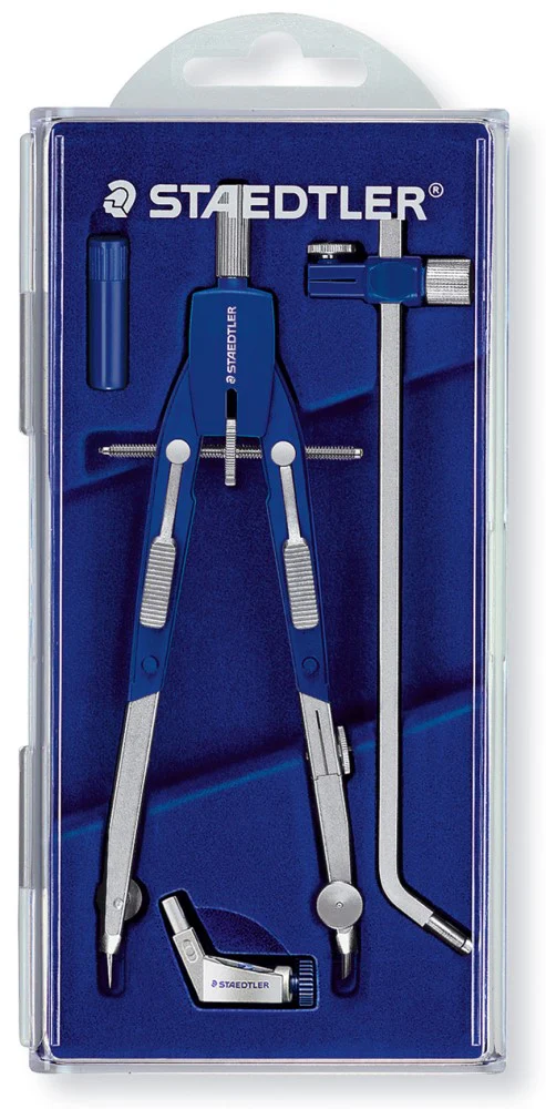 Compás de Precisión Mars® Comfort Ajuste Rapi c/Alargade Staedtler® 552 02 [Pieza]