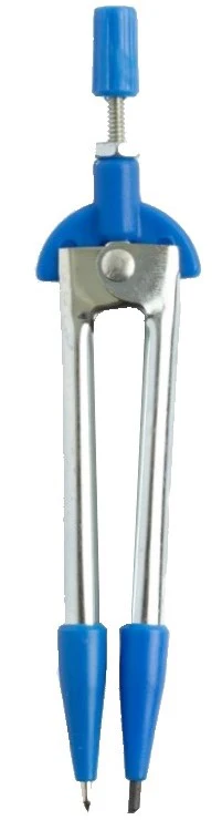 Compás Escolar Metalico Brazo Corto C-106 Galvanizado Baco® CM006 [Pieza] - Image 2