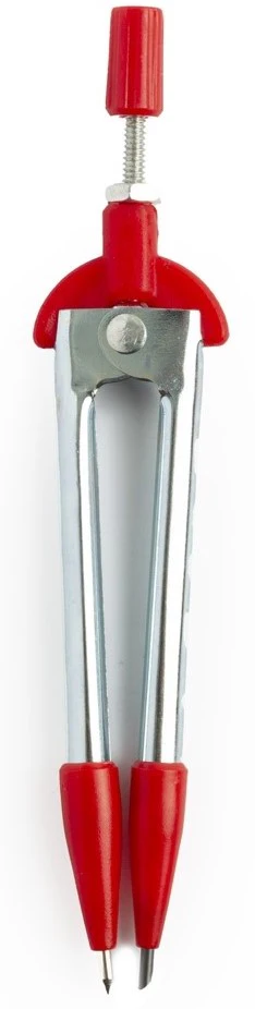 Compás Escolar Metalico Brazo Corto C-106 Galvanizado Baco® CM006 [Pieza] - Image 3