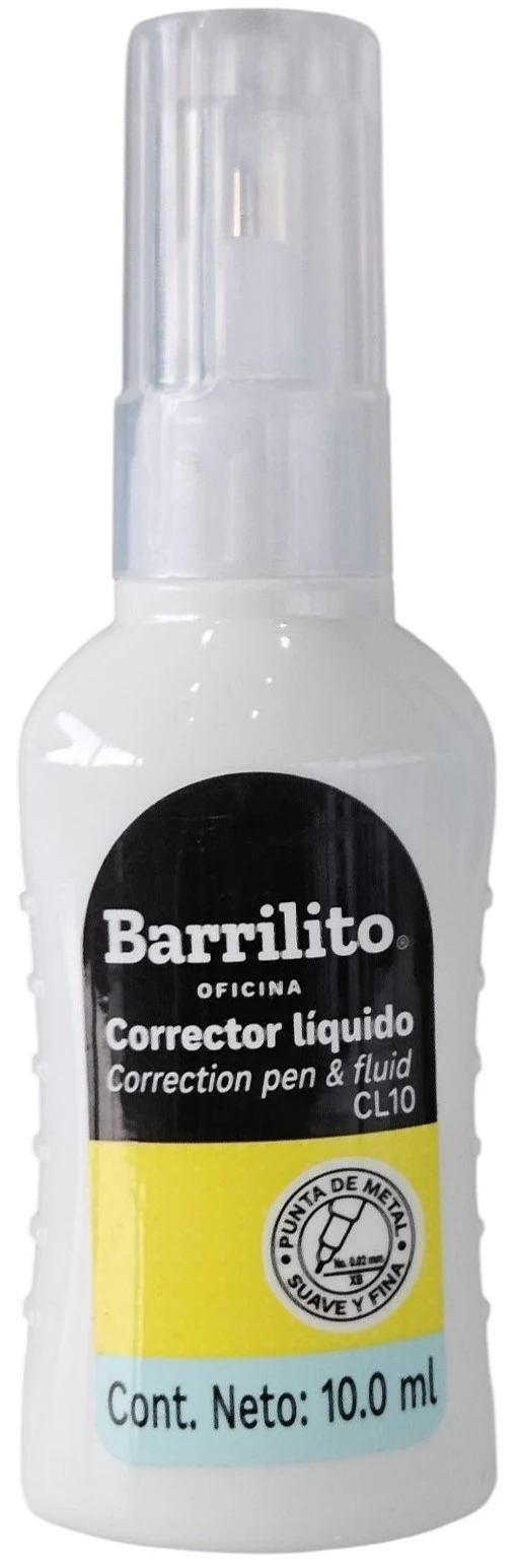Corrector Liquido Dual 10ml Barrilito® CL10 [Pieza] - Image 2