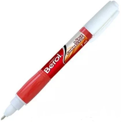 Corrector t/Pluma Blanco 7ml Berol® 904 [Pieza]