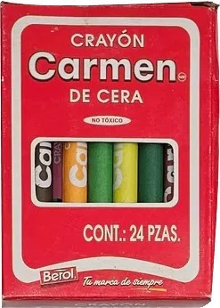 Crayón Carmen Regular Colores Est.c/24 Berol® [Estuche]