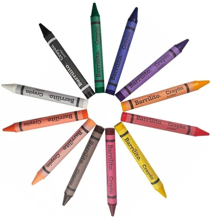 Crayón Jumbo Escolar Colores Est.c/12 Barrilito® 12J [Estuche] - Image 2