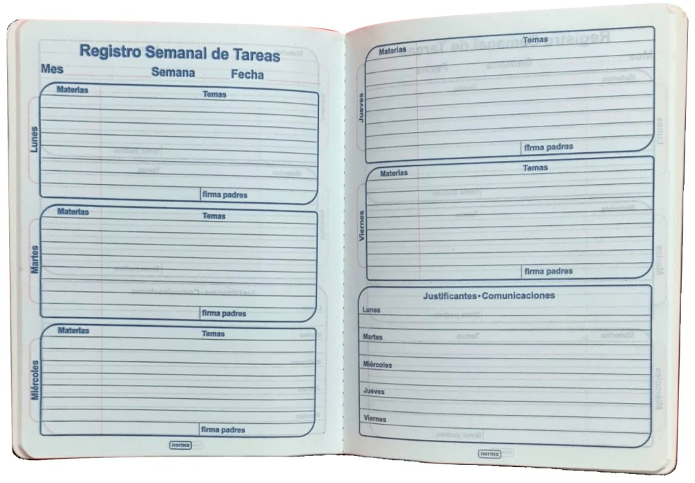 Cuaderno College Cosido 48 hojas  Tareas Norma® [Pieza] - Image 2