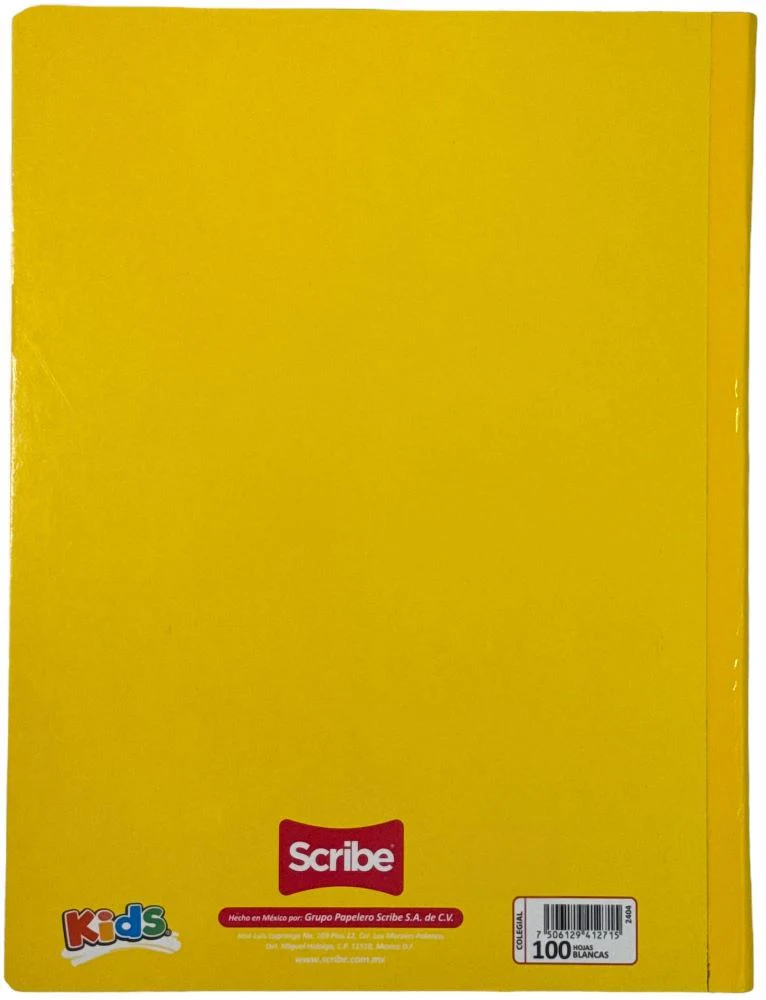 Cuaderno College Cosido Kid's 100 hojas Blanco Scribe® 72404 [Pieza] - Image 3