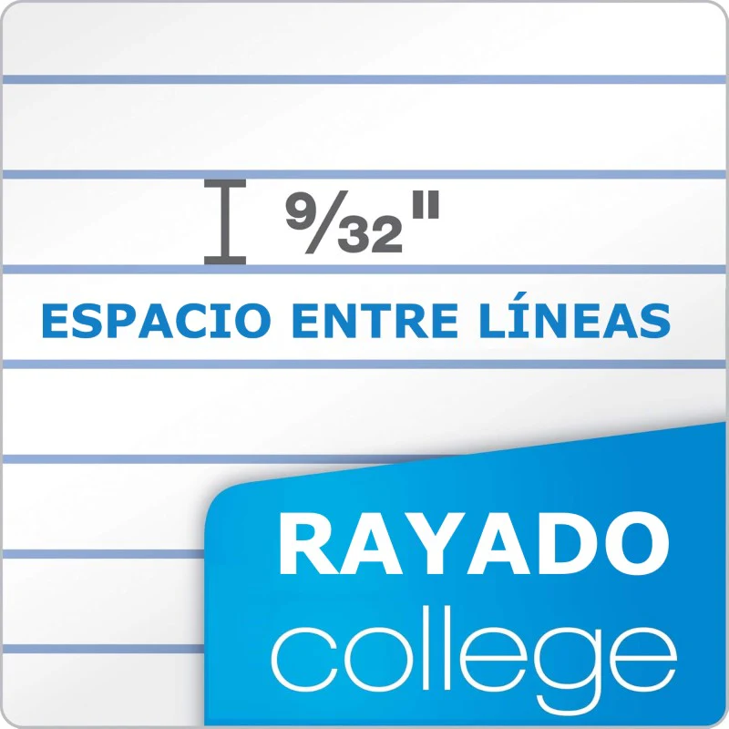 Cuaderno de Composición Marmoleado Negro Raya 9/32" 9¾×7½" Oxford® 63796 [Pieza] - Image 3