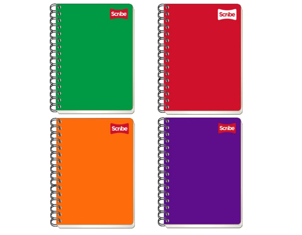 Cuaderno f/FrancesaEspira Espiral 100 hojas Blanco Scribe® 1601 [Pieza]
