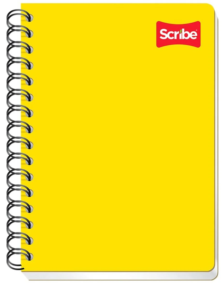 Cuaderno f/FrancesaEspira Espiral 100 hojas Cuadro 5mm Scribe® 1602 [Pieza]