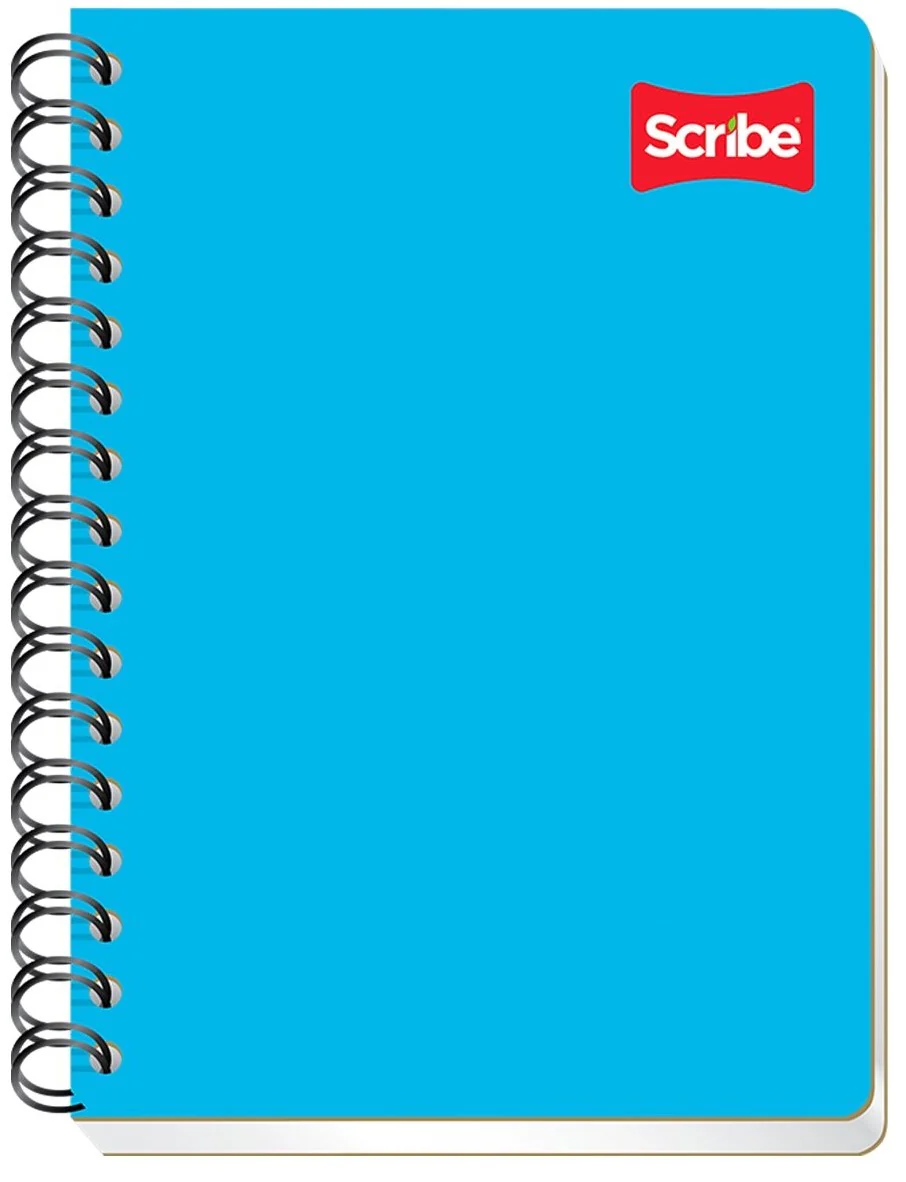 Cuaderno f/FrancesaEspira Espiral 100 hojas Cuadro 7mm Scribe® 1603 [Pieza]