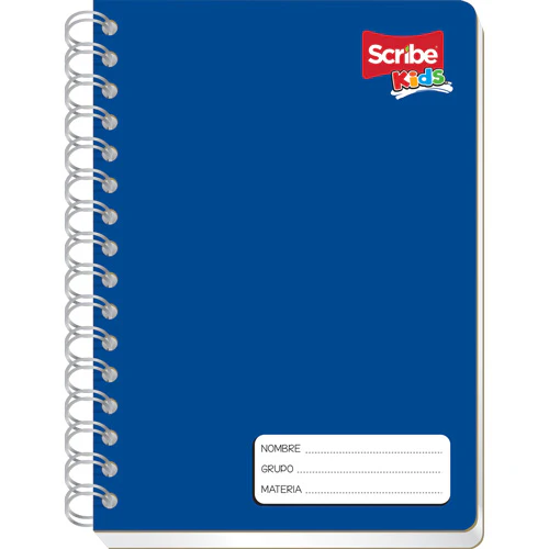 Cuaderno f/FrancesaEspira Espiral Kid"s 100 hojas Cuadro 7mm Scribe® 72323 [Pieza] - Image 2