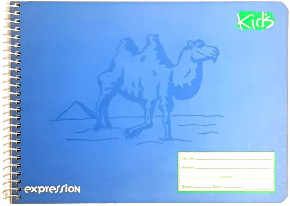 Cuaderno f/ItalianaEspira Kid's Espiral Expression 100 hojas Cuadro 7mm Scribe® 72223 [Pieza]