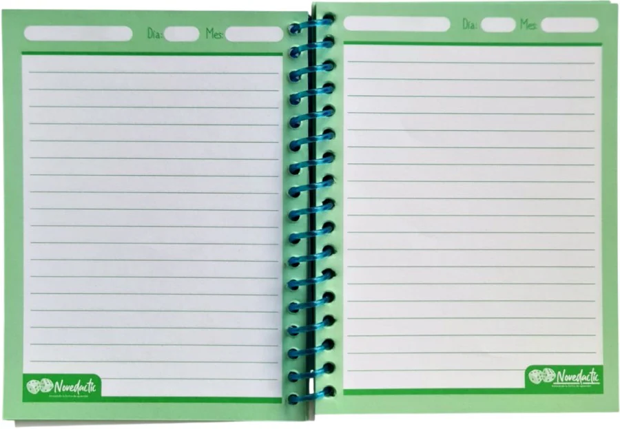 Cuaderno Mini Espiral 10×14cm Pocket Raya 60 Hojas Novedactic® LB013X [Pieza] - Image 6