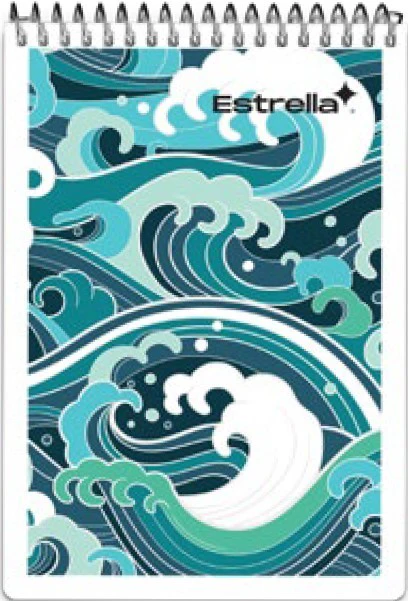 Cuaderno Mini Espiral 8×12cm Raya 40 Hojas Estrella® 100-E [Pieza] - Image 5