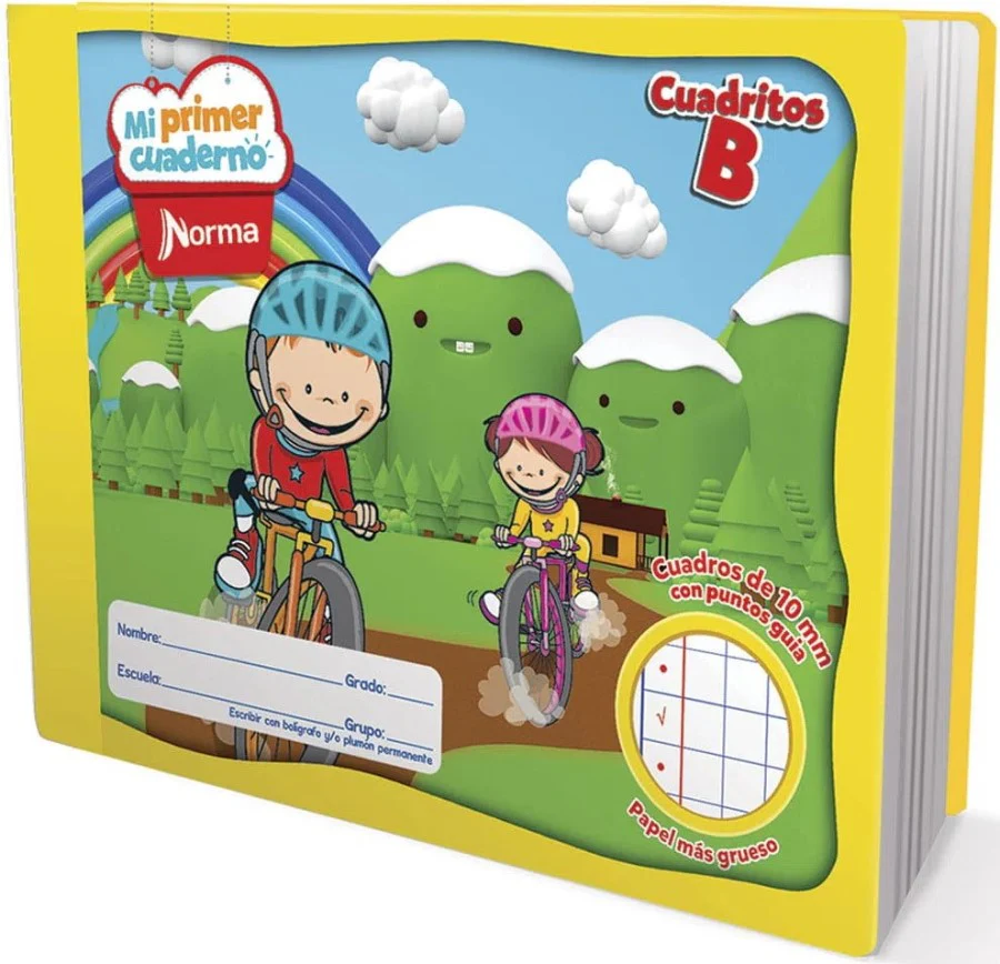 Cuaderno Preescolar Cosid Mi Primer 24.8×19 #B 72 hojas Cuadro10mm Norma® 529942 [Pieza] - Image 3