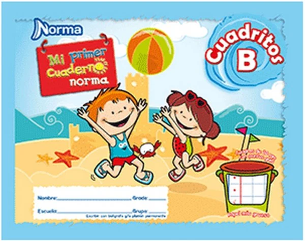 Cuaderno Preescolar Cosid Mi Primer 24.8×19 #B 72 hojas Cuadro10mm Norma® 529942 [Pieza] - Image 5