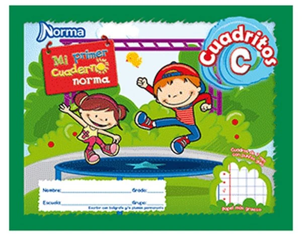 Cuaderno Preescolar Cosid Mi Primer 24.8×19 #C 72 hojas Cuadro 7mm Norma® 580981 [Pieza] - Image 2
