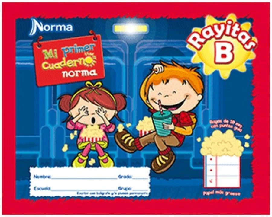 Cuaderno Preescolar Cosid Mi Primer 24.8×19 RayitaB 72 hojas Raya Norma® 526550 [Pieza]