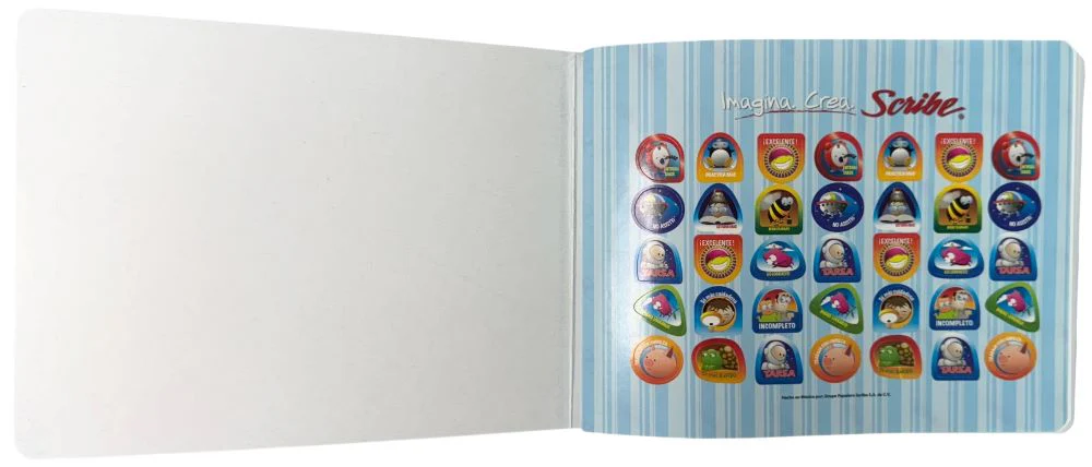 Cuaderno Preescolar Itali Cosido Kid's Semi Rigida 100 hojas Raya 10mm Scribe® 2501 [Pieza] - Image 4