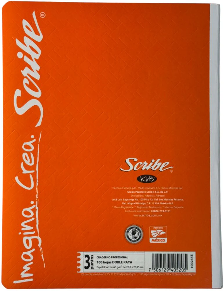 Cuaderno Profesional Cosi 100 hojas Cosido Kid's Scribe® [Pieza] - Image 12