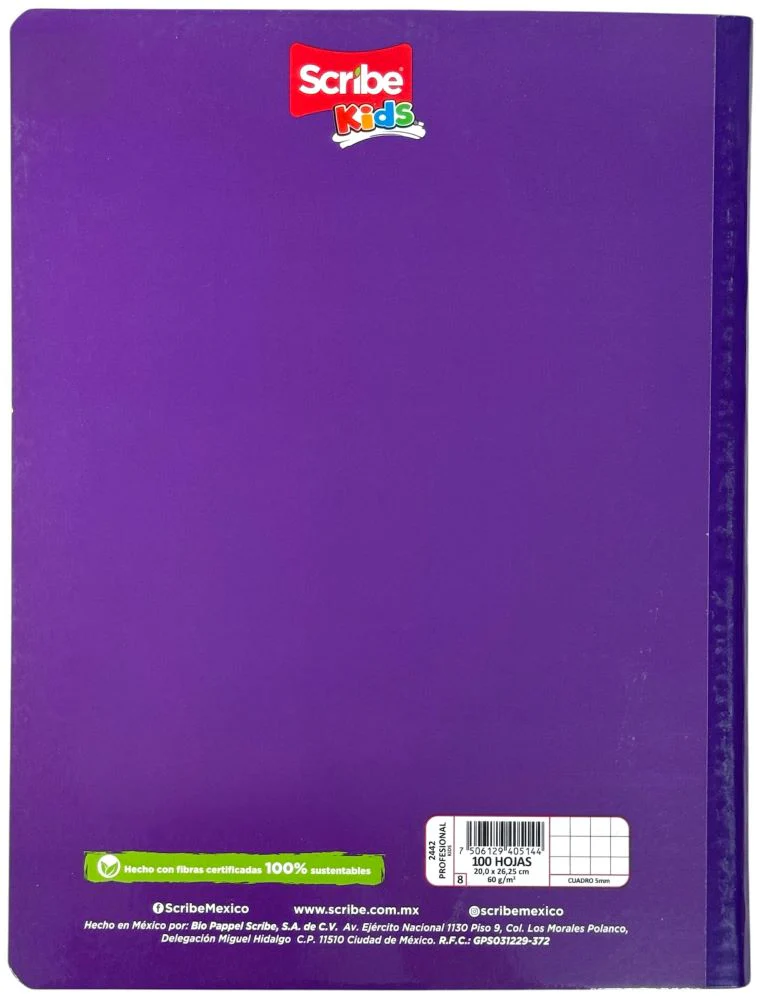 Cuaderno Profesional Cosi 100 hojas Cosido Kid's Scribe® [Pieza] - Image 5