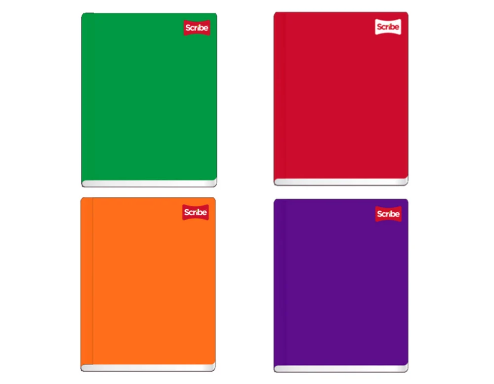 Cuaderno Profesional Cosi Cosido Clásico Semi Rigid 100 hojas Cuadro 5mm Scribe® 4502 [Pieza] - Image 2