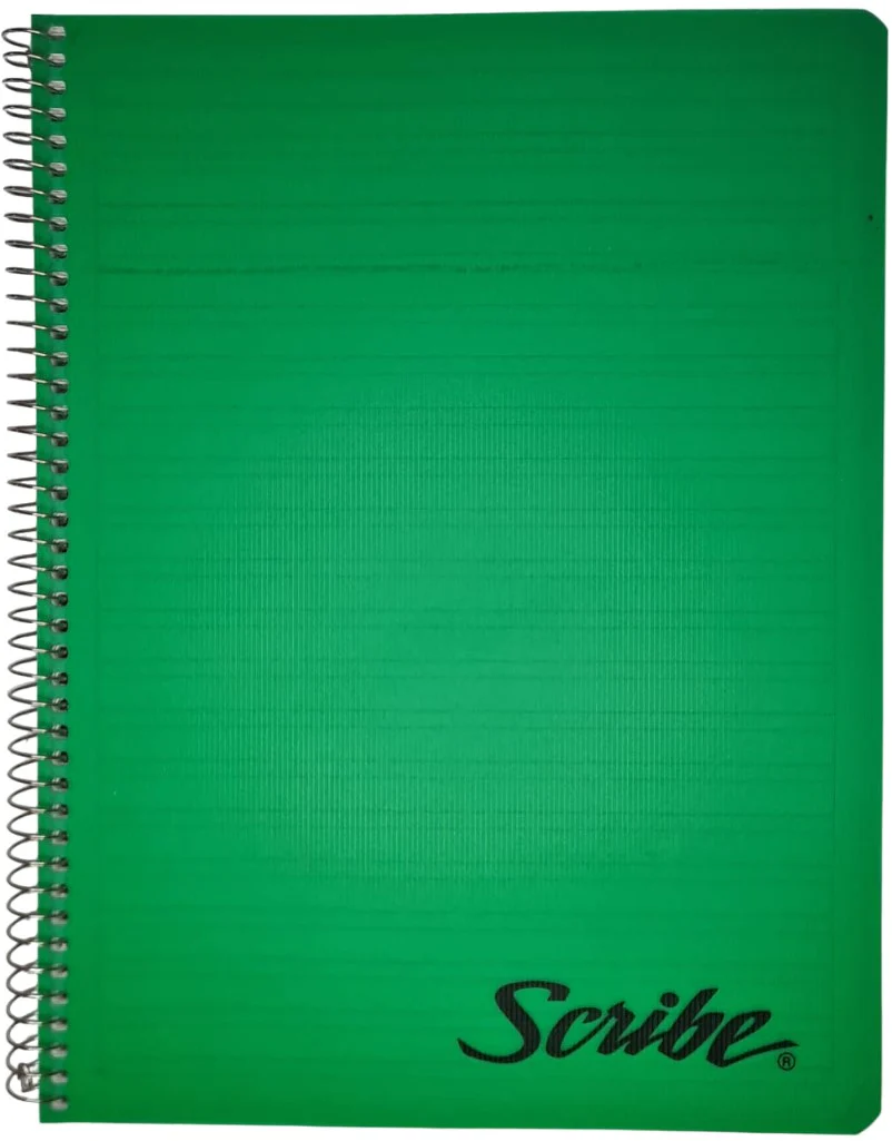 Cuaderno Profesional Espi 100 hojas Espiral Cubierta Plástico Scribe® [Pieza] - Image 2