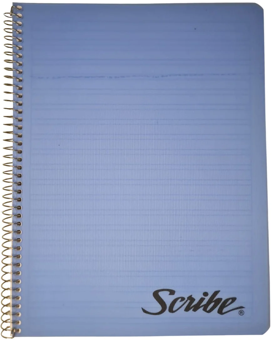 Cuaderno Profesional Espi 100 hojas Espiral Cubierta Plástico Scribe® [Pieza] - Image 4