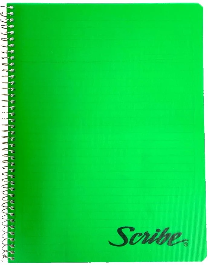 Cuaderno Profesional Espi 100 hojas Espiral Cubierta Plástico Scribe® [Pieza] - Image 7