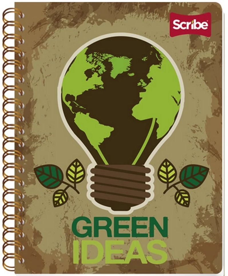 Cuaderno Profesional Espi 100 hojas Espiral Doble Ecológico Scribe® [Pieza] - Image 3