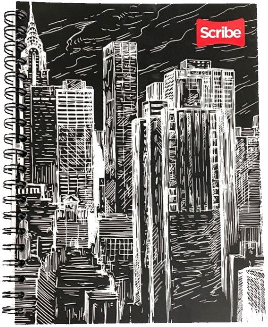 Cuaderno Profesional Espi 100 hojas Espiral Doble Inblack Scribe® [Pieza] - Image 2