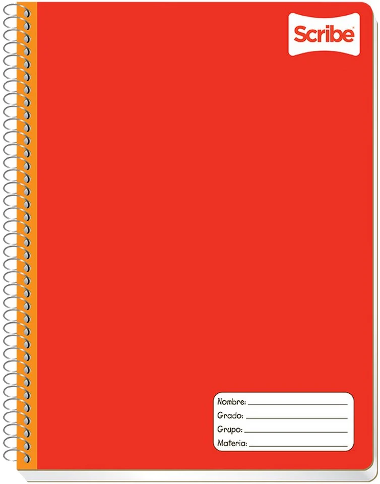 Cuaderno Profesional Espi 100 hojas Espiral Escolar Plus Scribe® [Pieza]
