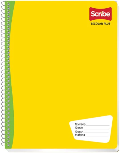 Cuaderno Profesional Espi 100 hojas Espiral Escolar Plus Scribe® [Pieza] - Image 8