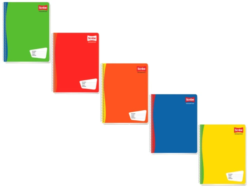 Cuaderno Profesional Espi 100 hojas Espiral Escolar Plus Scribe® [Pieza] - Image 9