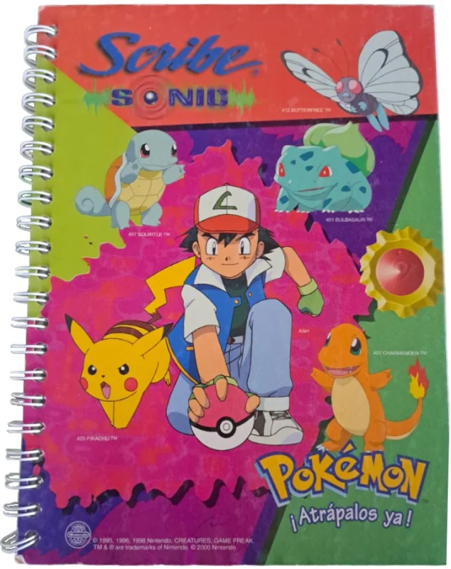 Cuaderno Profesional Espi 100 hojas Sonic Pokemon Pasta Dura Scribe® [Pieza] - Image 16