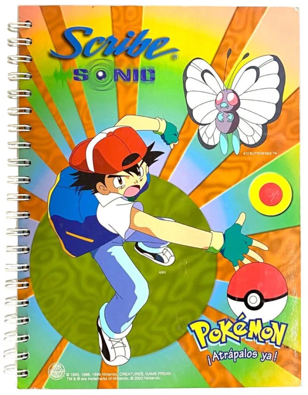 Cuaderno Profesional Espi 100 hojas Sonic Pokemon Pasta Dura Scribe® [Pieza] - Image 5