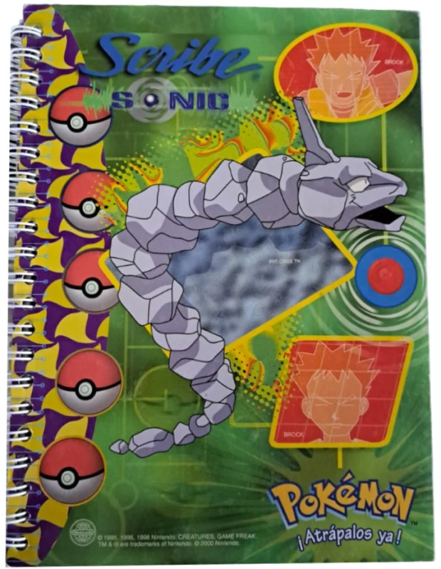 Cuaderno Profesional Espi 100 hojas Sonic Pokemon Pasta Dura Scribe® [Pieza] - Image 8