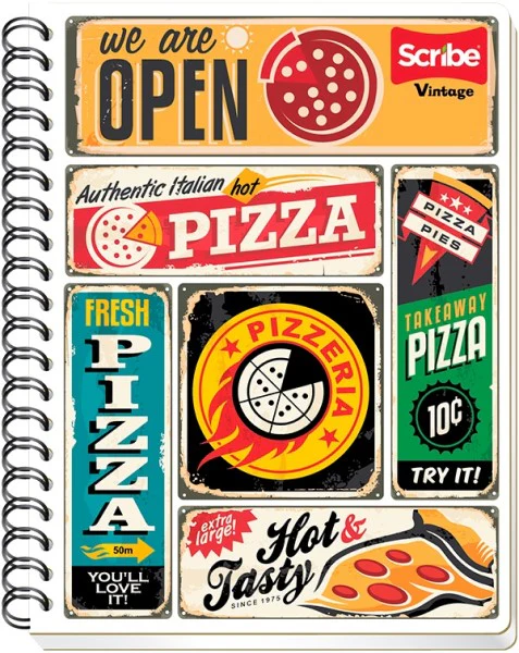 Cuaderno Profesional Espi 100 hojas Vintage Semi Rígida Scribe® [Pieza] - Image 11