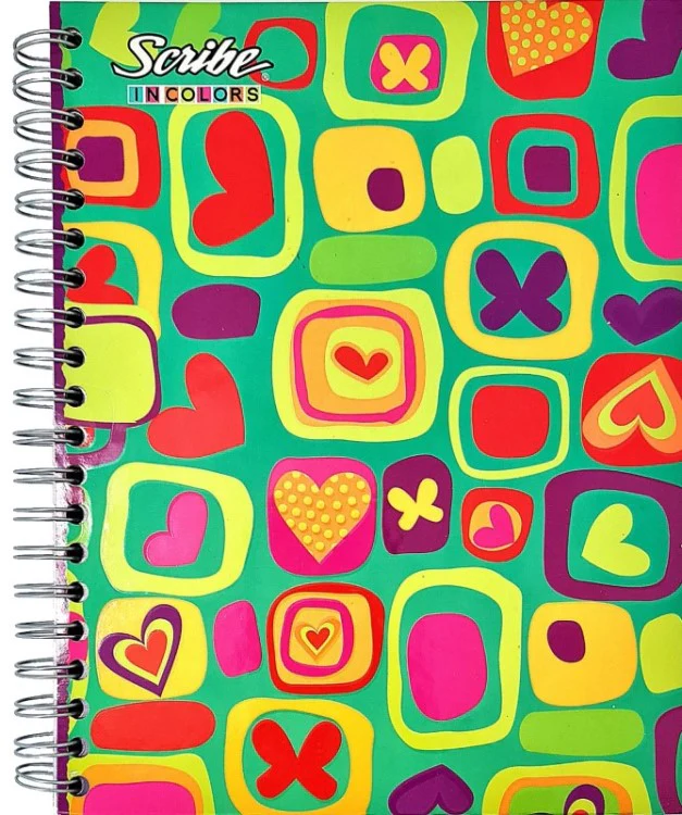 Cuaderno Profesional Espi ED Incolors Pasta Dura 100 hojas Raya Scribe® 2250 [Pieza]