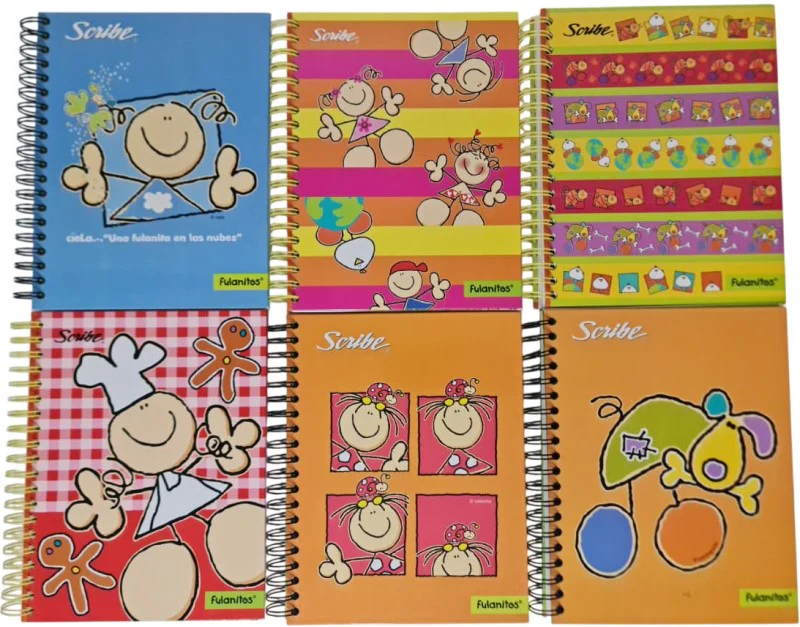 Cuaderno Profesional Espi Fulanitos Pasta Dura 150 hojas Raya Scribe® 5360 [Pieza] - Image 2
