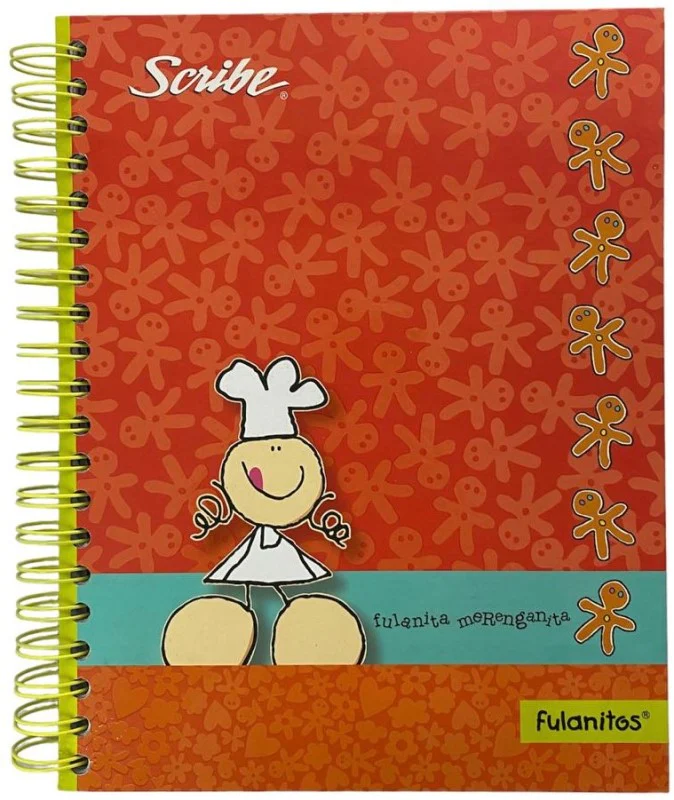 Cuaderno Profesional Espi Fulanitos Pasta Dura 200 hojas Raya Scribe® 5380 [Pieza]