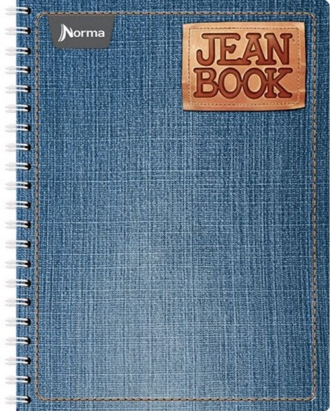 Cuaderno Profesional Espi Jean Book 100 hojas Cuadro 5mm Norma® 524176 [Pieza]