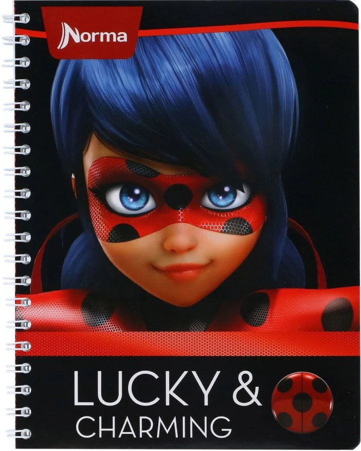 Cuaderno Profesional Espi Miraculous 100 hojas Cuadro 5mm Norma® 833333 [Pieza]