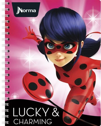 Cuaderno Profesional Espi Miraculous 100 hojas Cuadro 5mm Norma® 833333 [Pieza] - Image 2