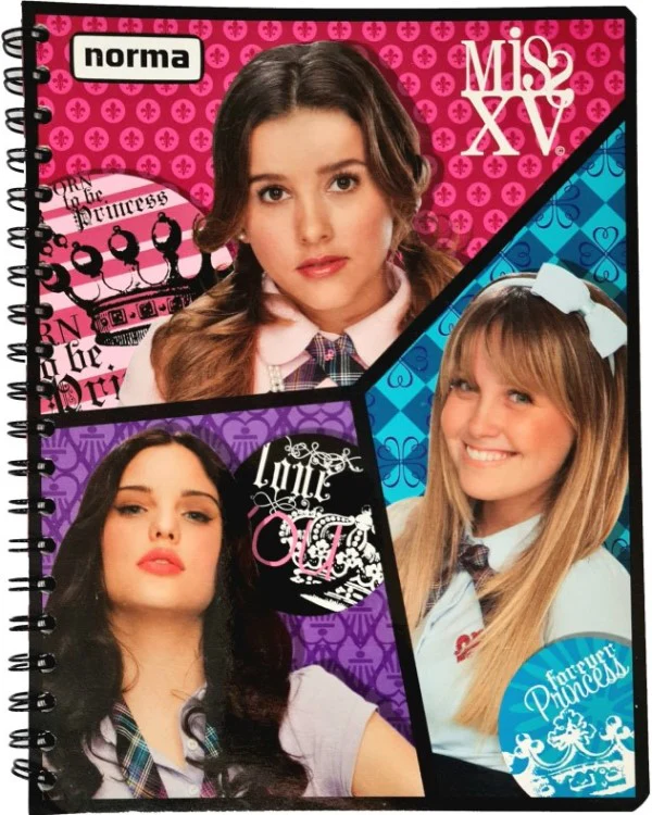 Cuaderno Profesional Espi MiSs XV© •BFF• 100 hojas Cuadro 5mm Norma® 580987 [Pieza] - Image 2