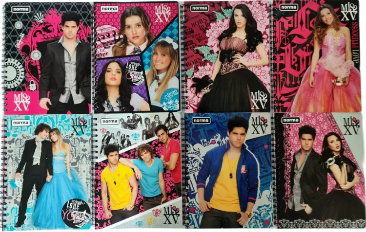 Cuaderno Profesional Espi MiSs XV© •BFF• 100 hojas Raya Norma® 580986 [Pieza]