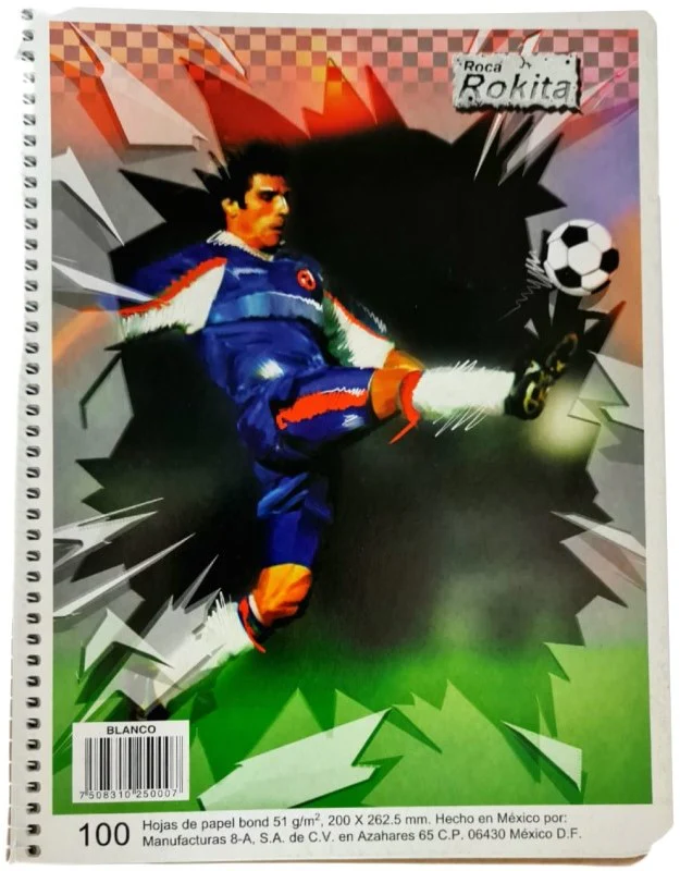 Cuaderno Profesional Espi Rokita Espiral 100 hojas Blanco 8-A® [Pieza] - Image 3